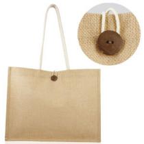 BOLSA TEXTIL CON BOTON