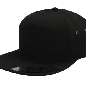 GORRA POLIESTER NEGRA PLANA