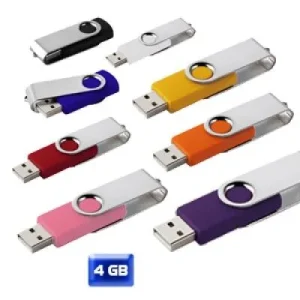 USB PLASTICO GIRATORIO